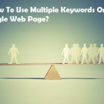 How To Use Multiple Keywords With Single Web Page?