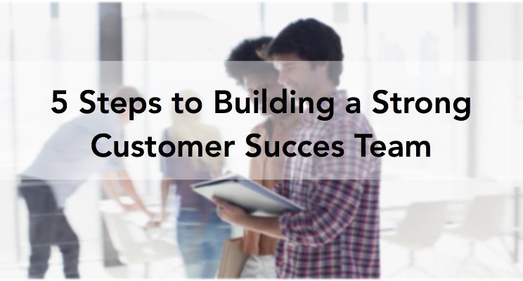 5 Steps to Building a Strong Customer Success Team